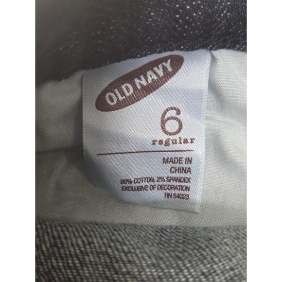 Old Navy Jeans Womens 6 Blue Diva Low Rise Stretch Bootcut Flared Leg Denim - Picture 6 of 7